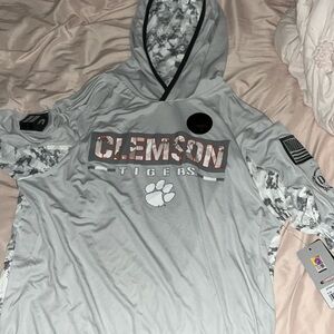 NWT Clemson Tigers Hooded Shirt